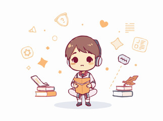 Digital Education Trends: AI and Learning Vector