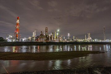 四日市大正橋エリア夜景