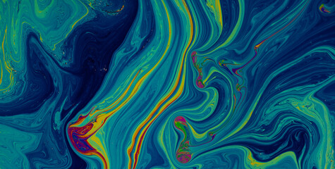 A Grunge and Water Pattern in a Colorful Artistic Design