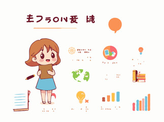 Education and Knowledge Infographics Vector Template