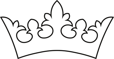 crown outline 