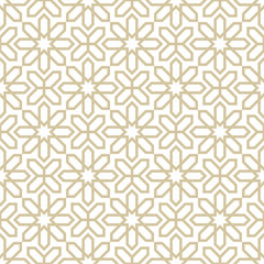 Seamless abstract geometric pattern in Islamic style