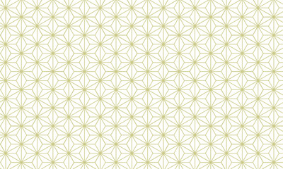 和柄背景・和風背景・和柄素材・和風素材・麻の葉・年賀状・おしゃれ・金