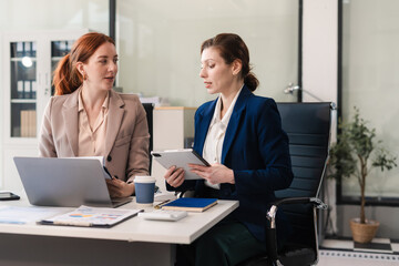 successful partnership teamwork success concept.