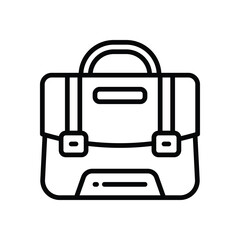 briefcase line icon. vector icon for your website, mobile, presentation, and logo design.