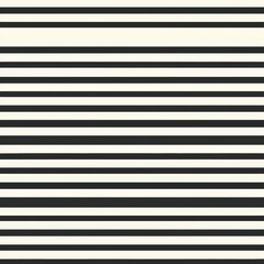 Fototapeta premium Geometric pattern with random horizontal lines repeated seamlessly