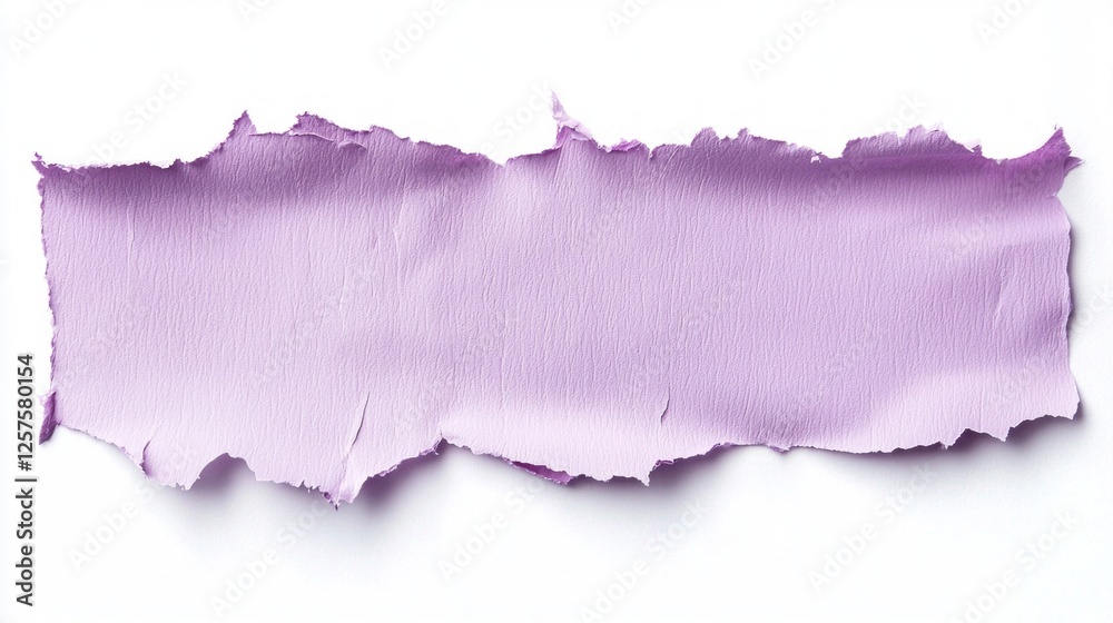 Aufkleber pastel purple ripped paper reveals soft, textured edges that inspire imaginative projects. its gentl