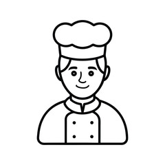 chef with a cup of tea