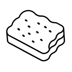 slice of bread on a plate