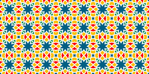 Islamic Middle East Seamless Tile Pattern