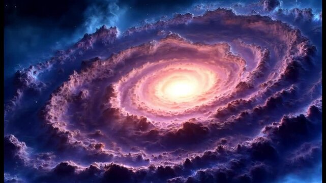 Majestic Galaxy in the Universe &ndash; Breathtaking Space View
