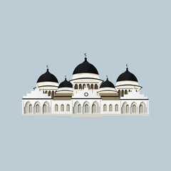 Obraz premium Baiturrahman Mosque in Banda Aceh