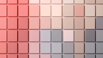 Abstract Square Color Gradient Pattern Design