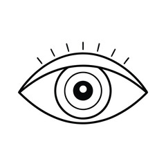 eye icon vector