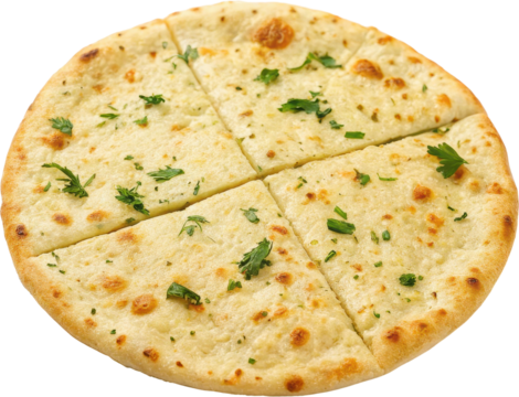 Freshly Baked Flatbread with Herbs and Spices   A Delightful Mediterranean Culinary Delight