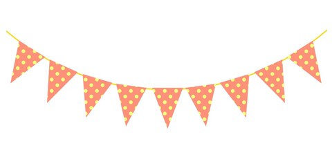 colorful ribbon, orange and yellow ribbon, Party decoration, Birthday banner, party banner, birthday decorations, banner, flag, banner png, triangle flag decoration, decoration festival, birthday