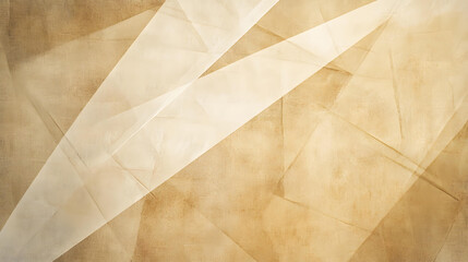Abstract Beige and White Geometric Pattern Background Texture Image