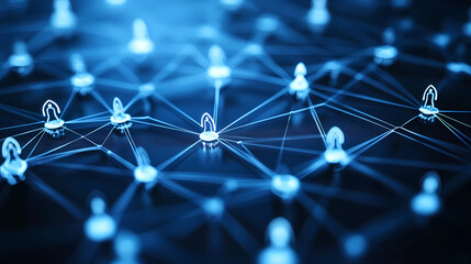 Cyber security and data protection, internet network security, protect business and financial transaction data from cyber attack, user private data security encryption