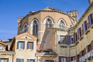 Obraz premium Kirche Santa Maria Gloriosa dei Frari, Venedig, Venetien, Italien