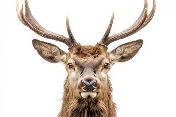 Deer Isolated On White
