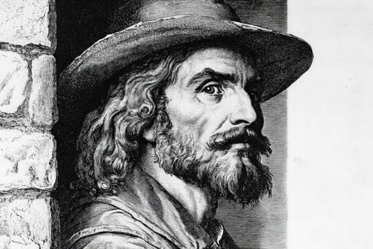 Hernan Cortes Leading An Expedition Into New Territory