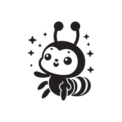 The Cute Ant Silhouette