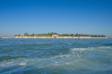 Friedhofsinsel Cimitero di San Michele, Venedig, Venetien, Italien