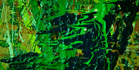 A Beautifully Painted Pattern with Gold and Colorful Texture