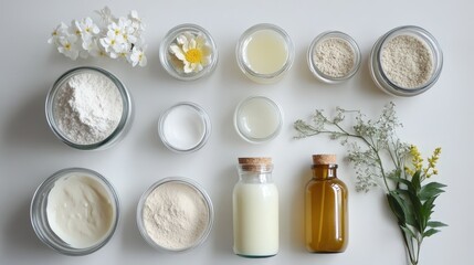 A DIY project on how to make your own low-waste cleaning products, featuring ingredients like vinegar, baking soda, and essential oils for an eco-friendly home.