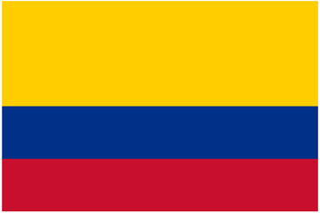 vektor flag of columbia