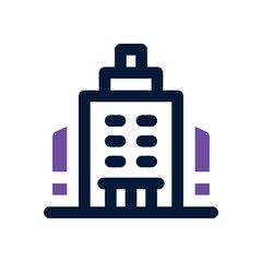 office dual tone icon. vector icon for your website, mobile, presentation, and logo design.