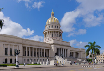 El Capitolio, or the National Capitol Building.Havana, capital of Cuba