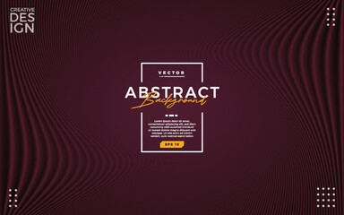 Obraz premium abstract burgundy background with wavy lines effect and smooth gradient