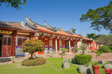 Obraz premium Confucius Temple Quan Tai Shou Xue, Nanmen Road, Tainan, Taiwan