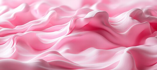 Obraz premium Light Pink Texture, Abstract Background Elegant And Delicate Design With Gentle, Flowing Waves