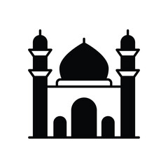 mosque vector icon