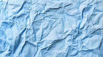Fototapeta premium Crumpled Blue Surface