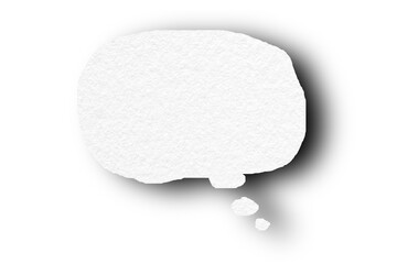Separate speech bubbles on transparent background