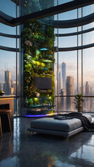 interior of a hotel room