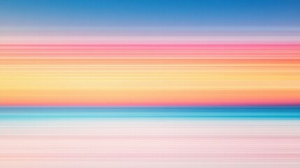 Dreamy sunset landscape with vibrant pink, purple, and blue hues reflecting on serene water, ideal for relaxation and tranquility in any space