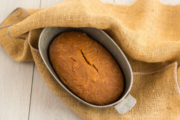 Warm Bread with a Golden Crust