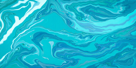 A Painting with Rich Textures, Patterns, and Golden Highlights
