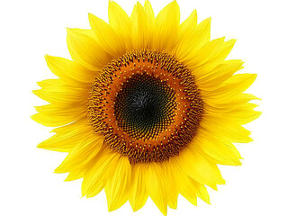 Fototapeta premium Vibrant sunflower bloom garden nature photography bright environment close-up view floral beauty