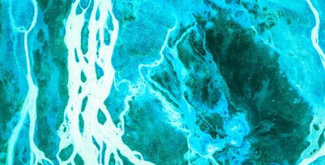 A Painting with Rich Textures, Patterns, and Golden Highlights
