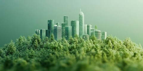Eco-conscious business efforts driving sustainability and environmental impact emphasizing responsible entrepreneurship