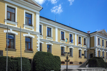 Nineteenth century houses in town of Kotel, Bulgaria
