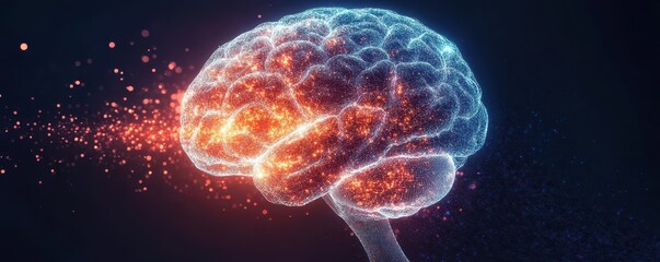 Glowing synapselike AI data network processing highspeed transactions, financial AI, machine learning, digital transformation
