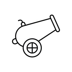 cannon vector icon
