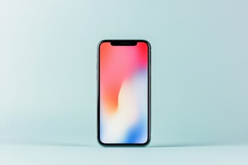 Smartphone with Color Gradient Screen