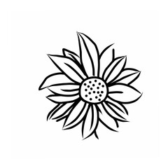 abstract flower vector illustration